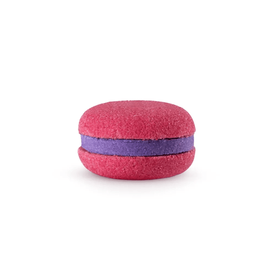 Macaron de bain cassis 60g