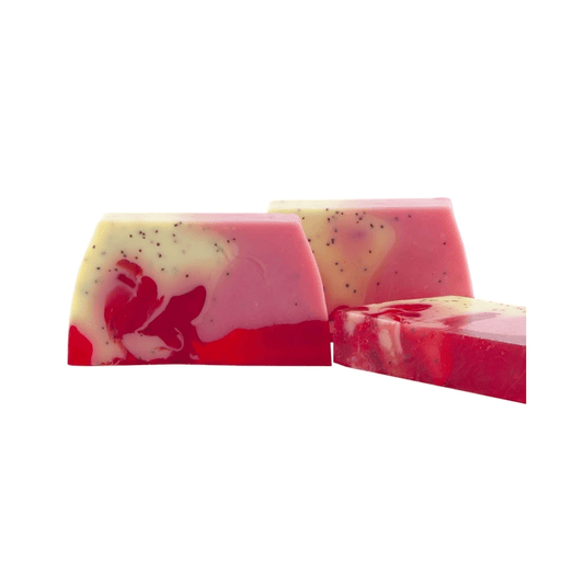 Tranche de savon glycérine – Banane cerise 100 g