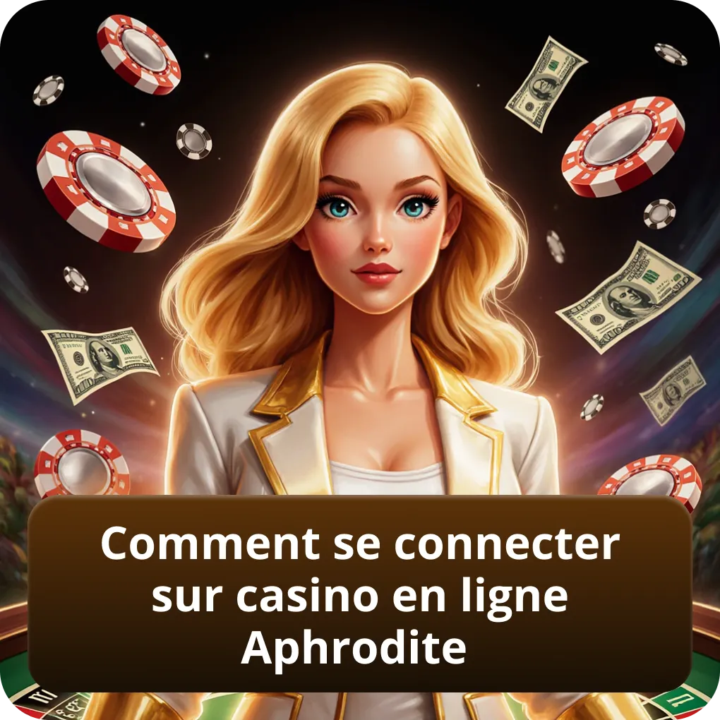 Comment se connecter sur casino en ligne Aphrodite